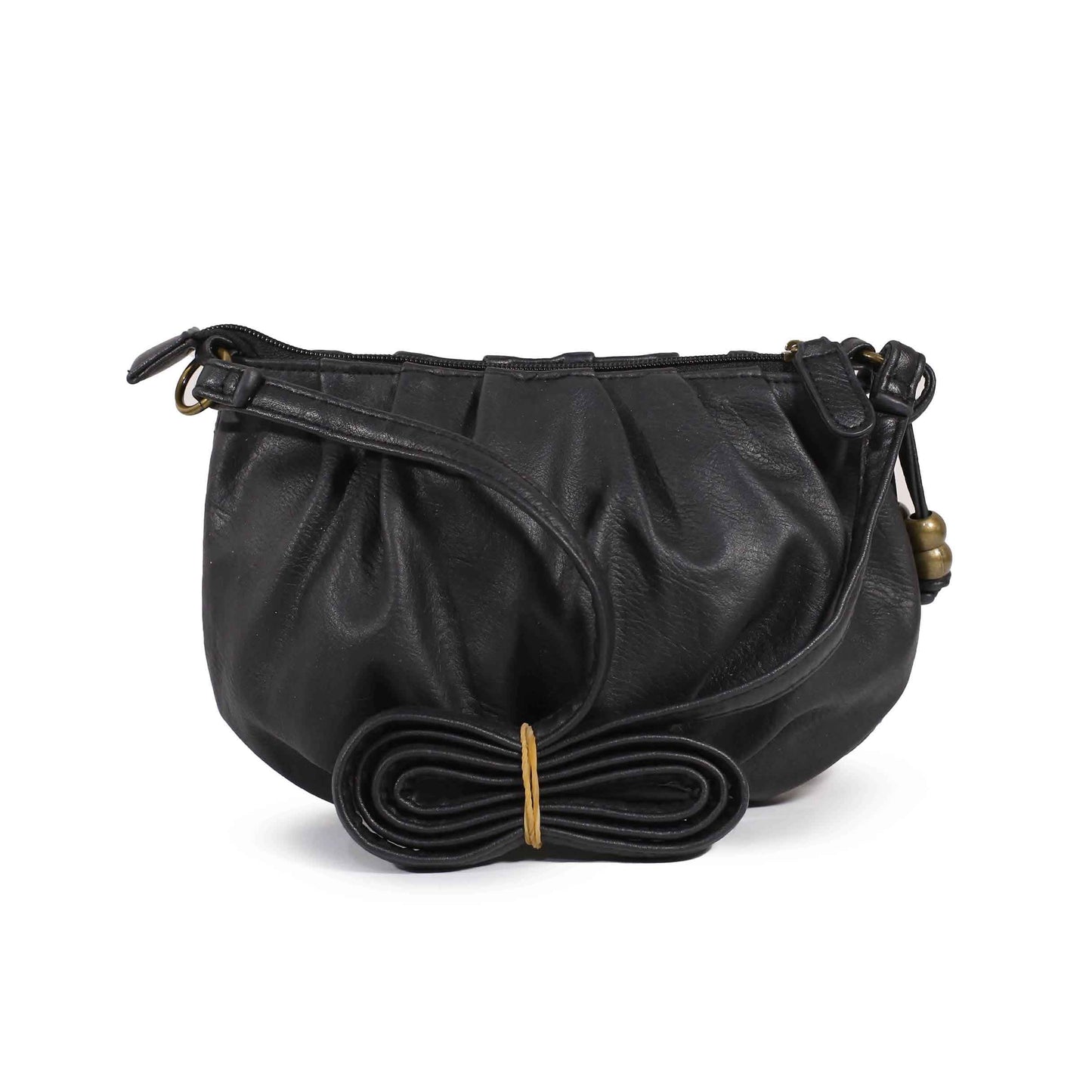 CLASSIC BLACK SHOULDER BAG