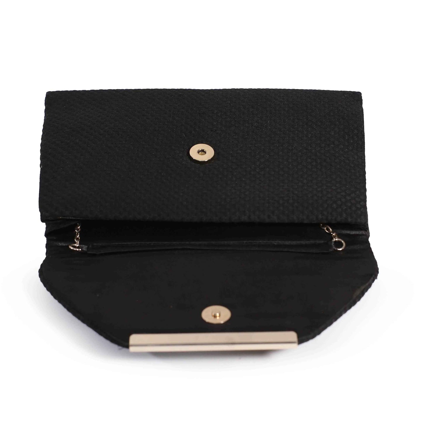 ACCESSORIZE BLACK CLUTCH