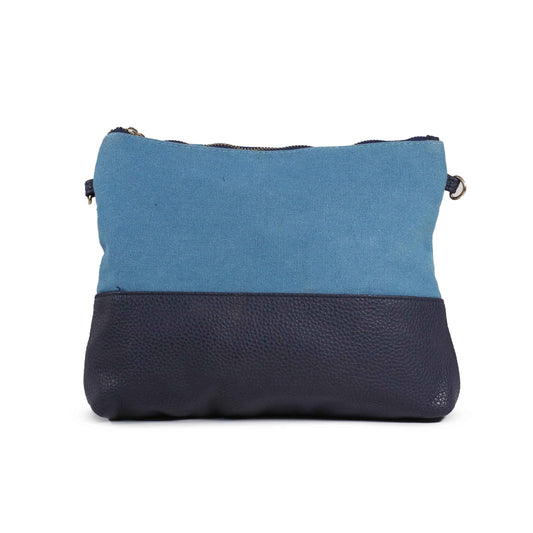 Classic Blue Shoulder Bag