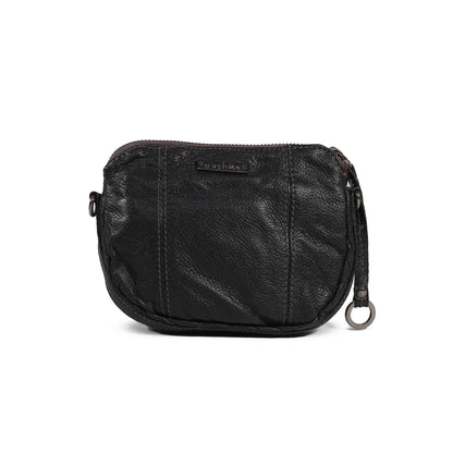 Oushka Black Pouch