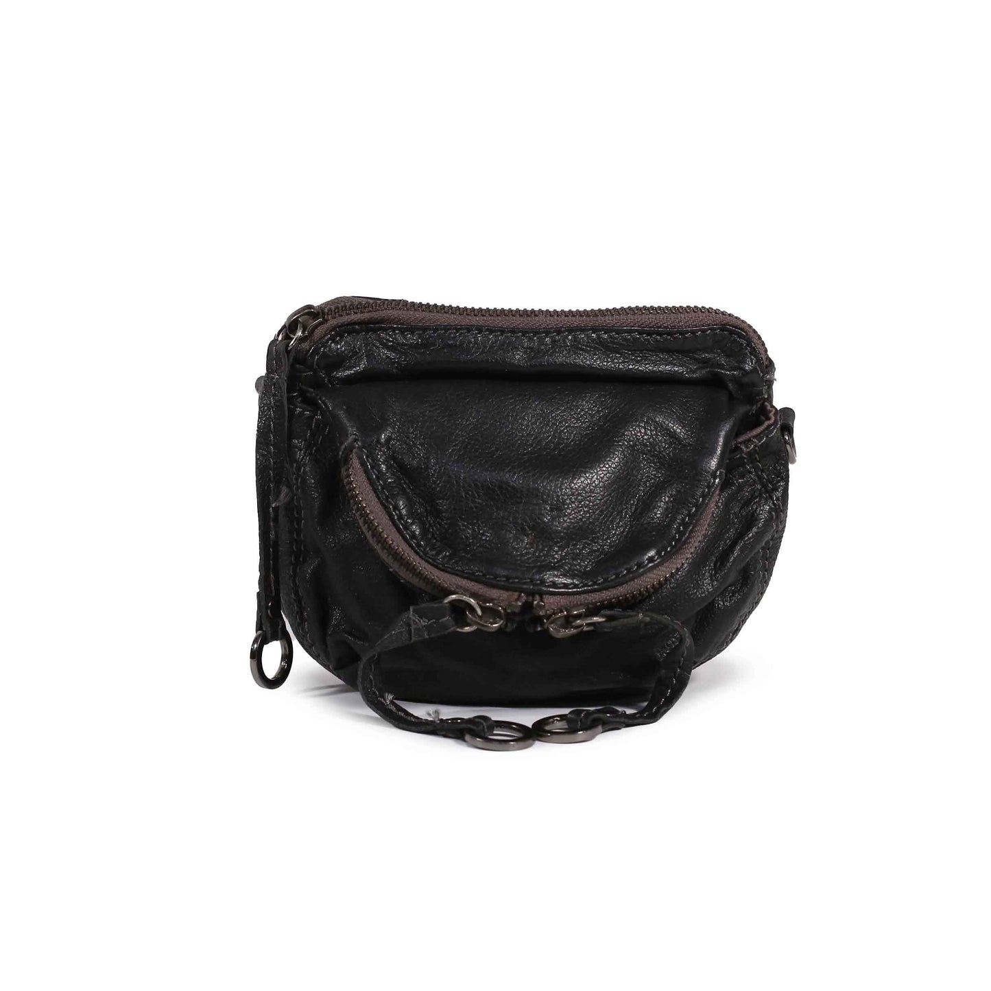 Oushka Black Pouch