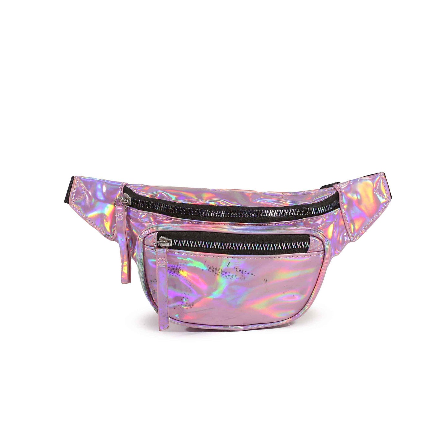 Reflective Holographic Fancy Belt Bag