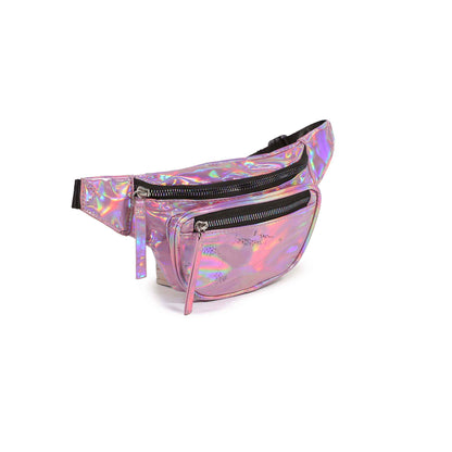 Reflective Holographic Fancy Belt Bag