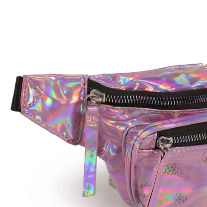 Reflective Holographic Fancy Belt Bag