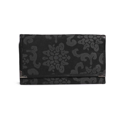 Classic Black Printed Wallet