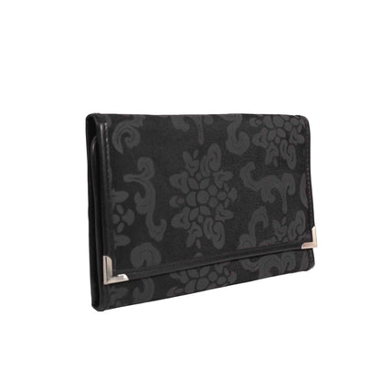 Classic Black Printed Wallet