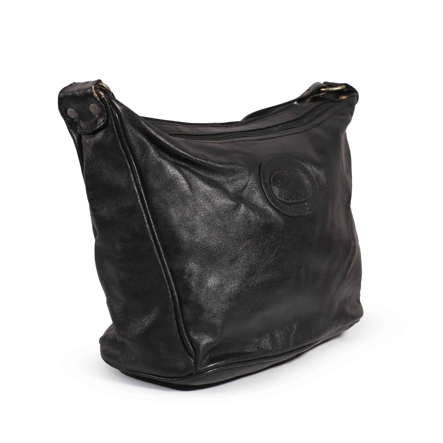 Classic Black Shoulder Bag