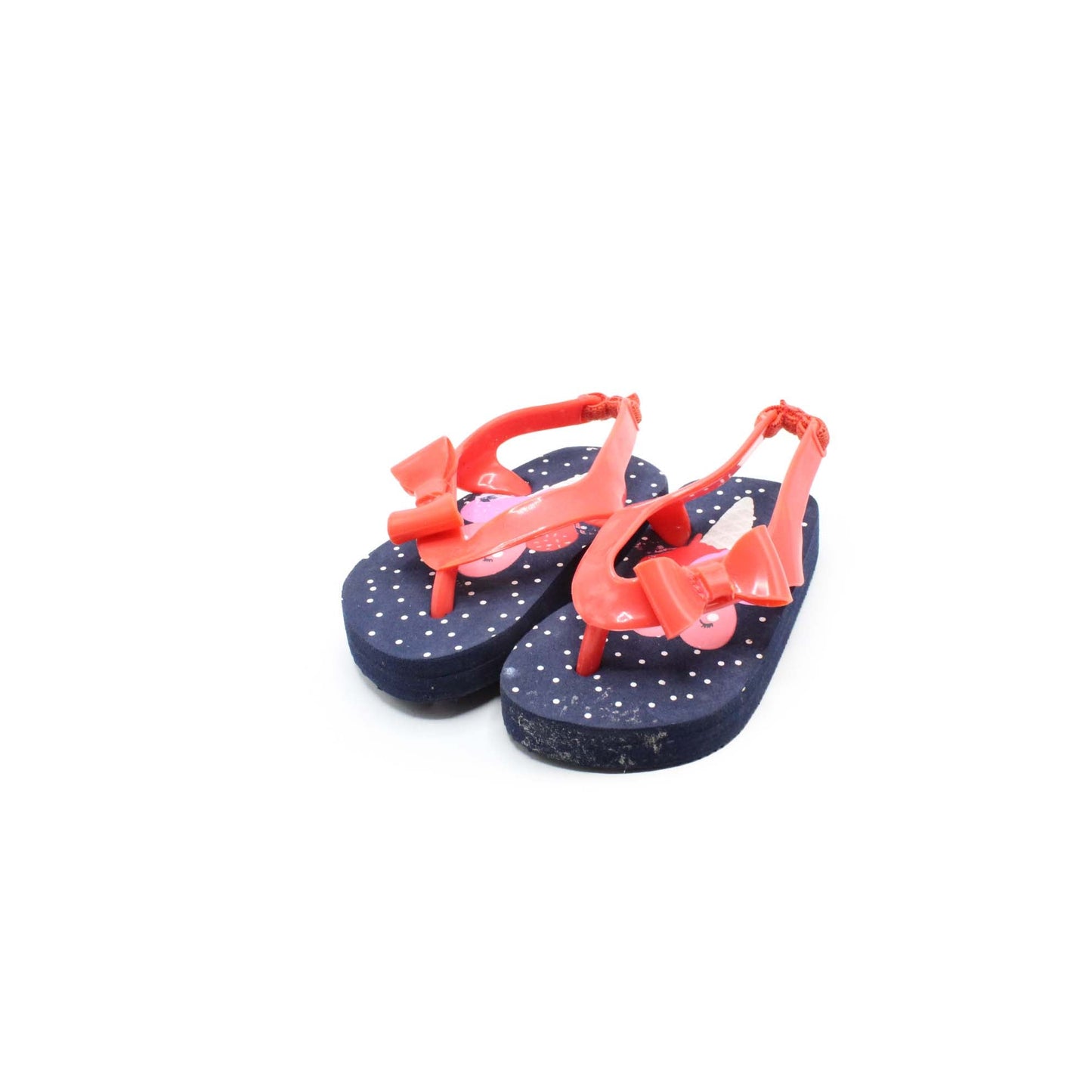 Classic Orange & Blue Kids Flip Flop