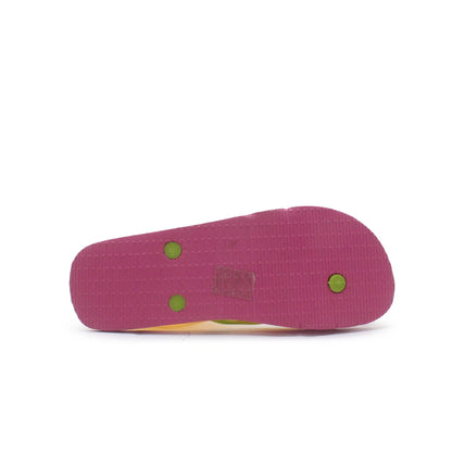 Classic Pink And Green Flip Flop