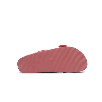 Classic Pink Double Strap Slide