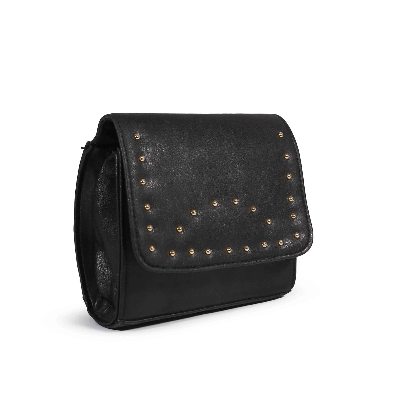 Classic Black Shoulder Bag