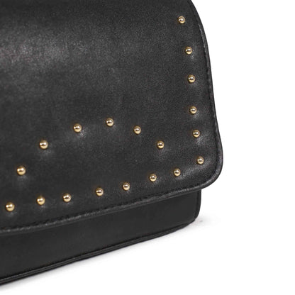 Classic Black Shoulder Bag