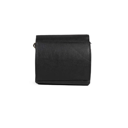 Classic Black Shoulder Bag