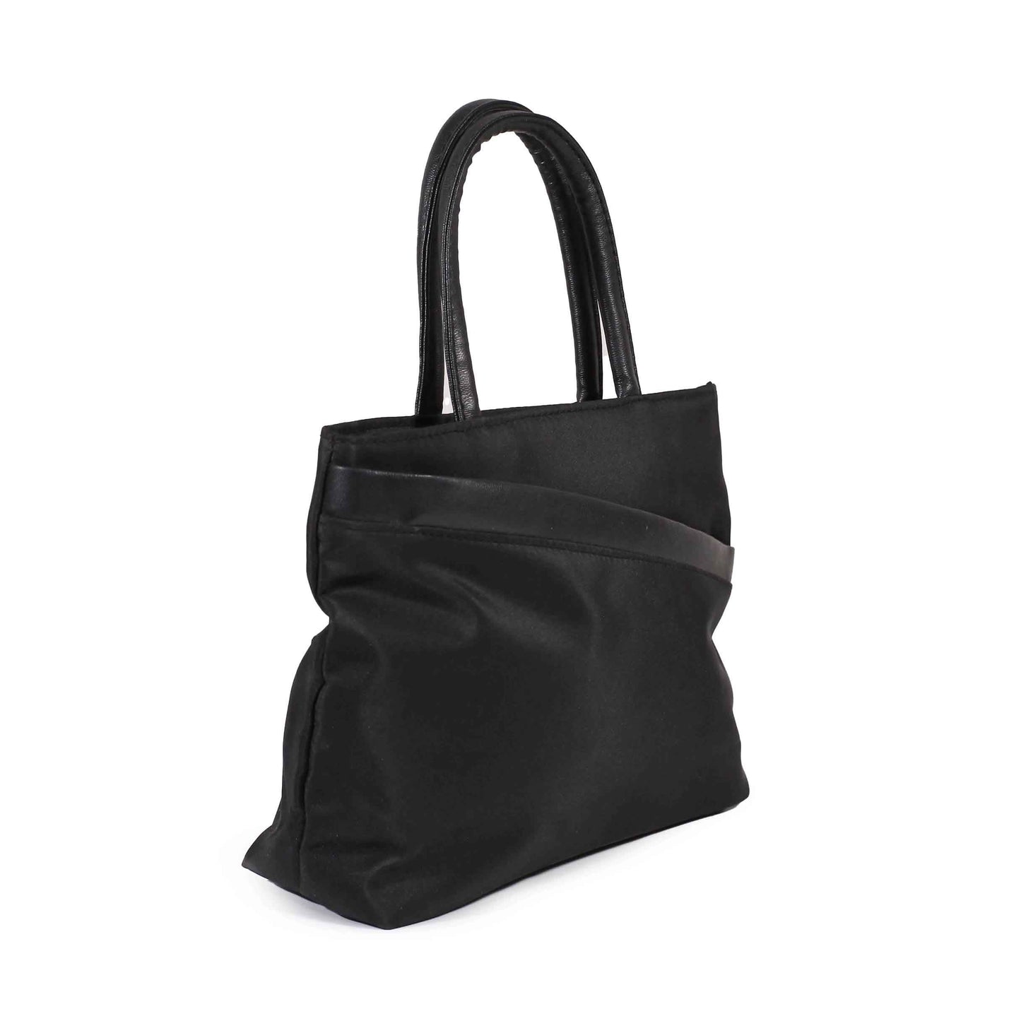 CLASSIC BLACK TOTE BAG