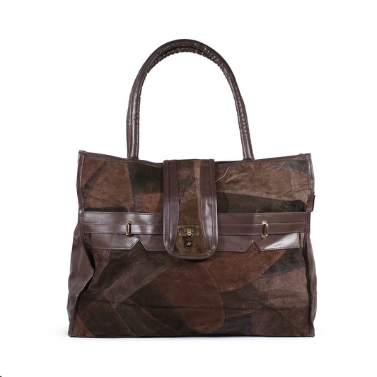 Classic Brown Shoulder Bag