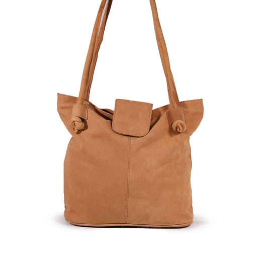 Classic Brown Shoulder Bag