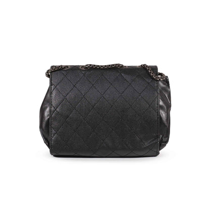 Classic Black Shoulder Bag