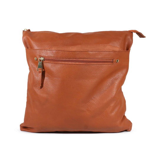 CLASSIC BROWN CROSS BODY BAG