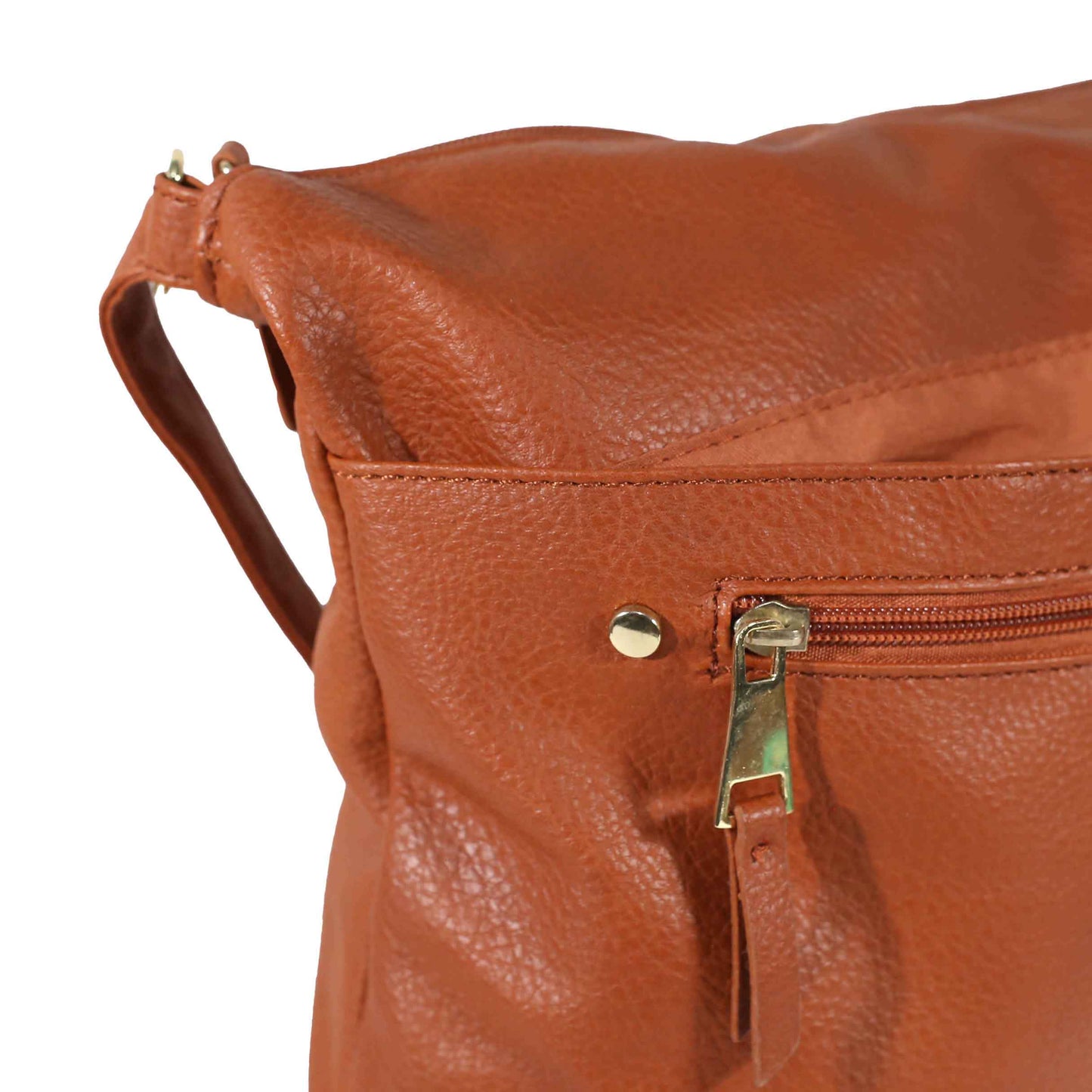 CLASSIC BROWN CROSS BODY BAG