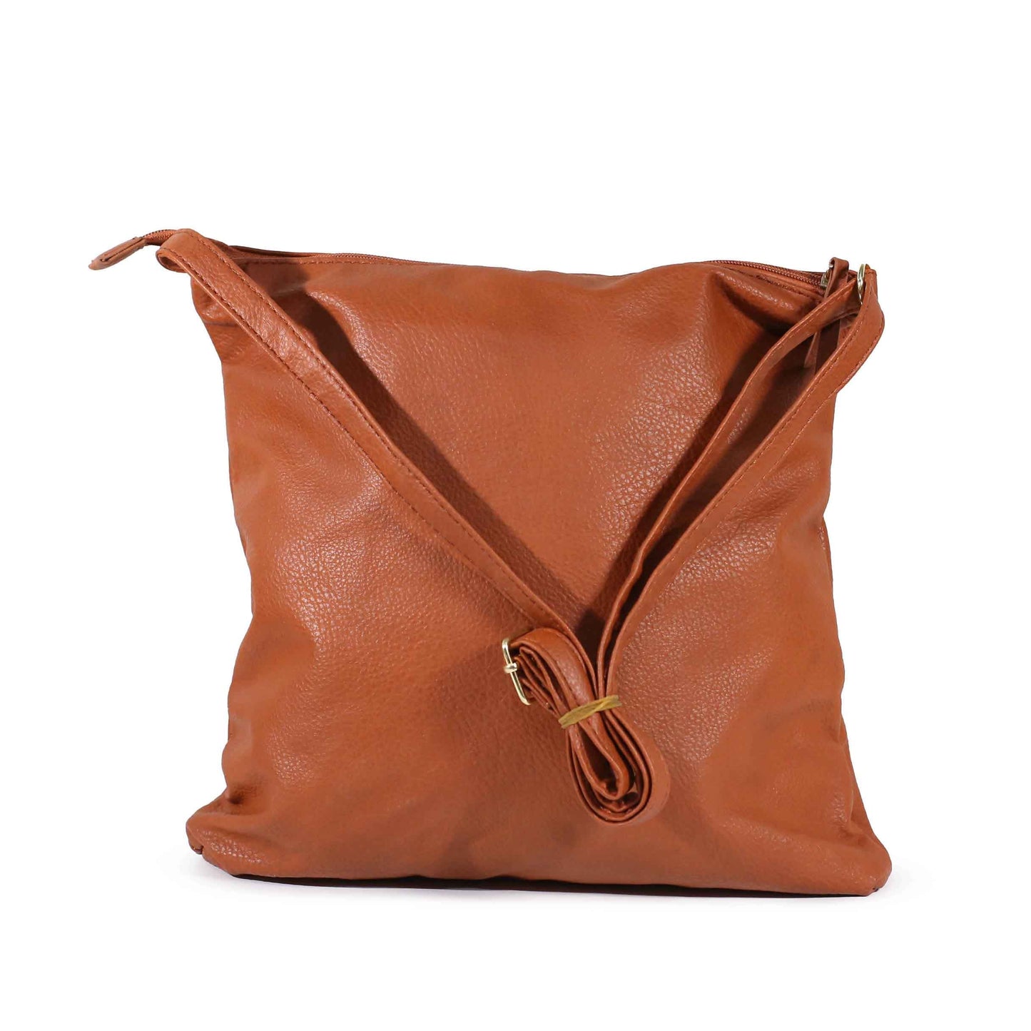 CLASSIC BROWN CROSS BODY BAG