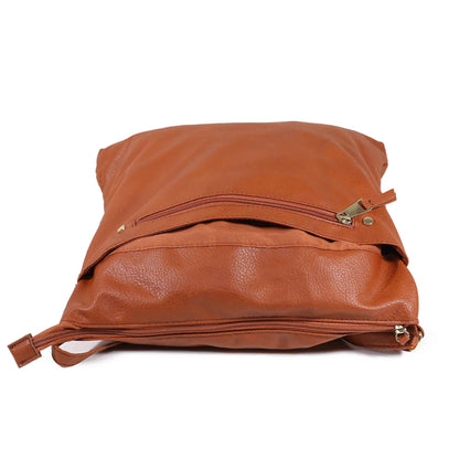 CLASSIC BROWN CROSS BODY BAG