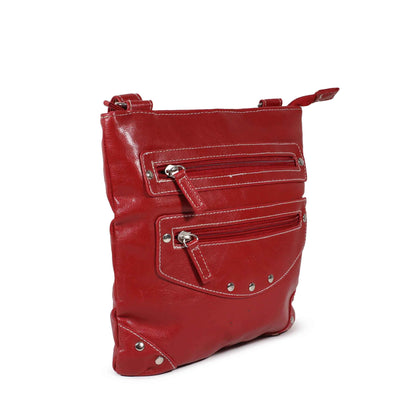 Dice Red Shoulder Bag