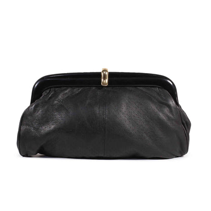 Ruby Black Clutch