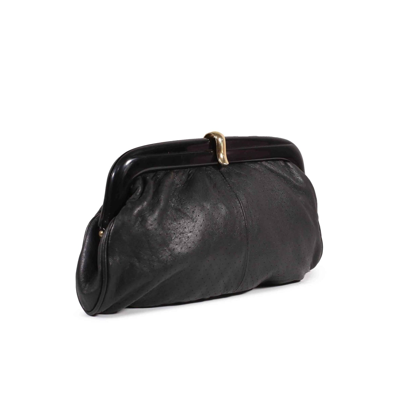 Ruby Black Clutch