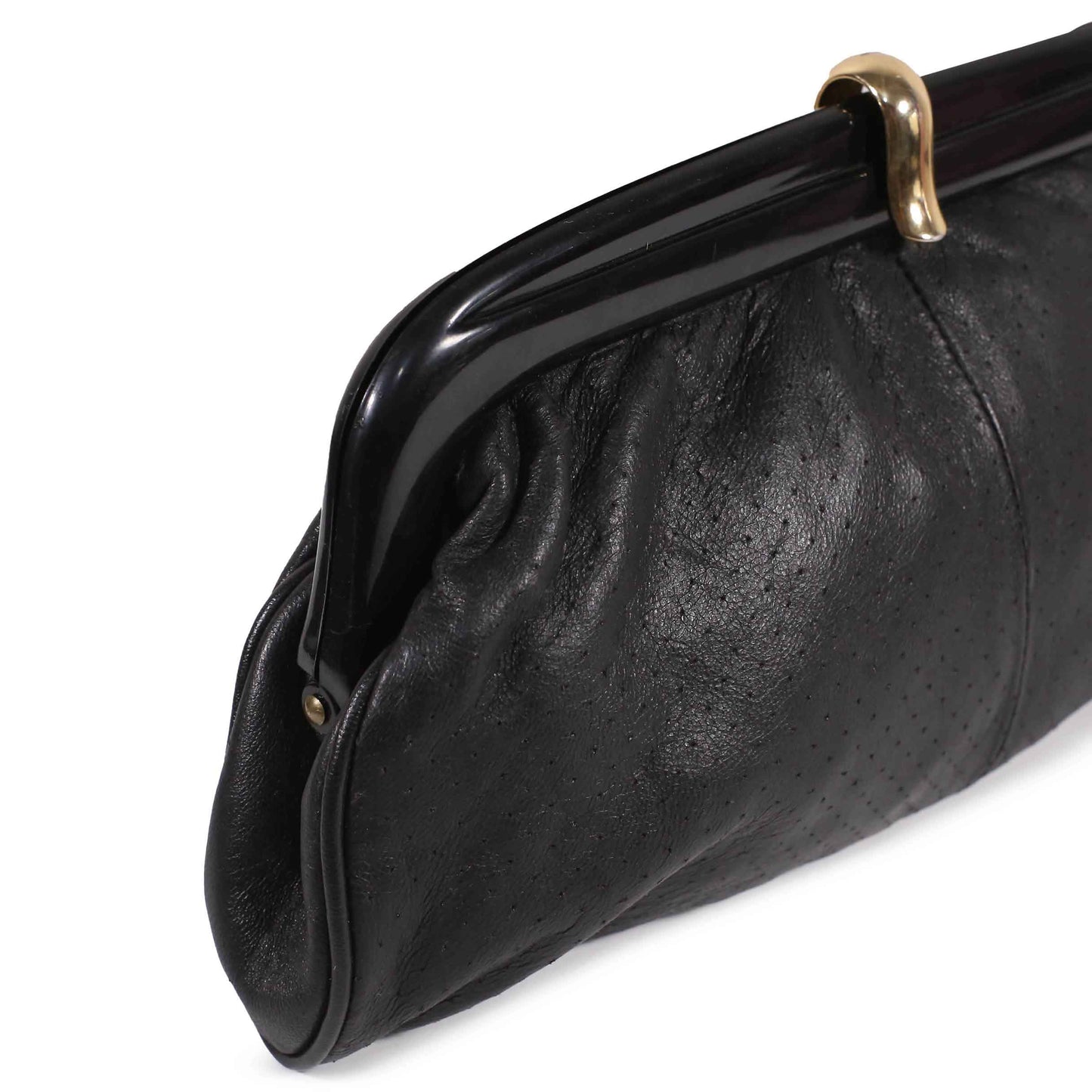 Ruby Black Clutch