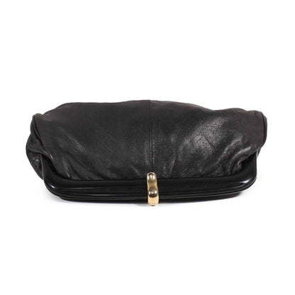 Ruby Black Clutch