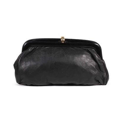 Ruby Black Clutch