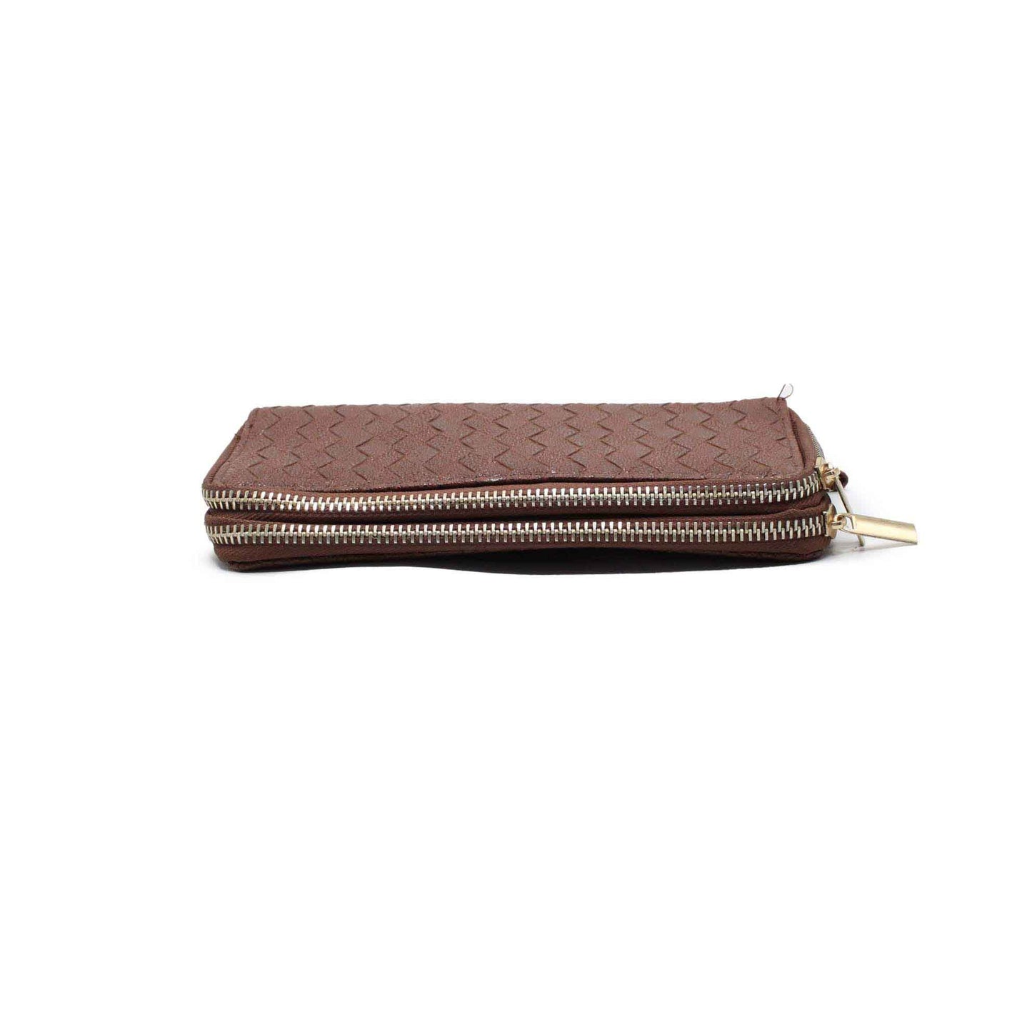 CLASSIC WOMENS BROWN CLUTCH