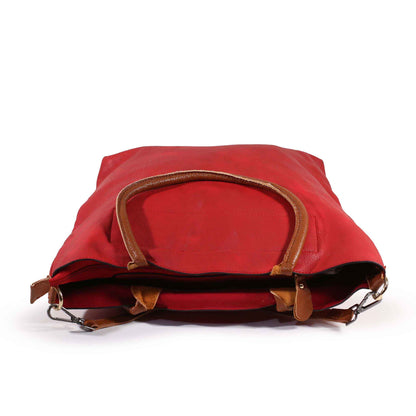 Classic Red Women Tote Bag