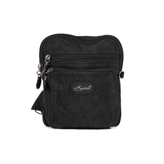 Spirit Black Crossbody Bag