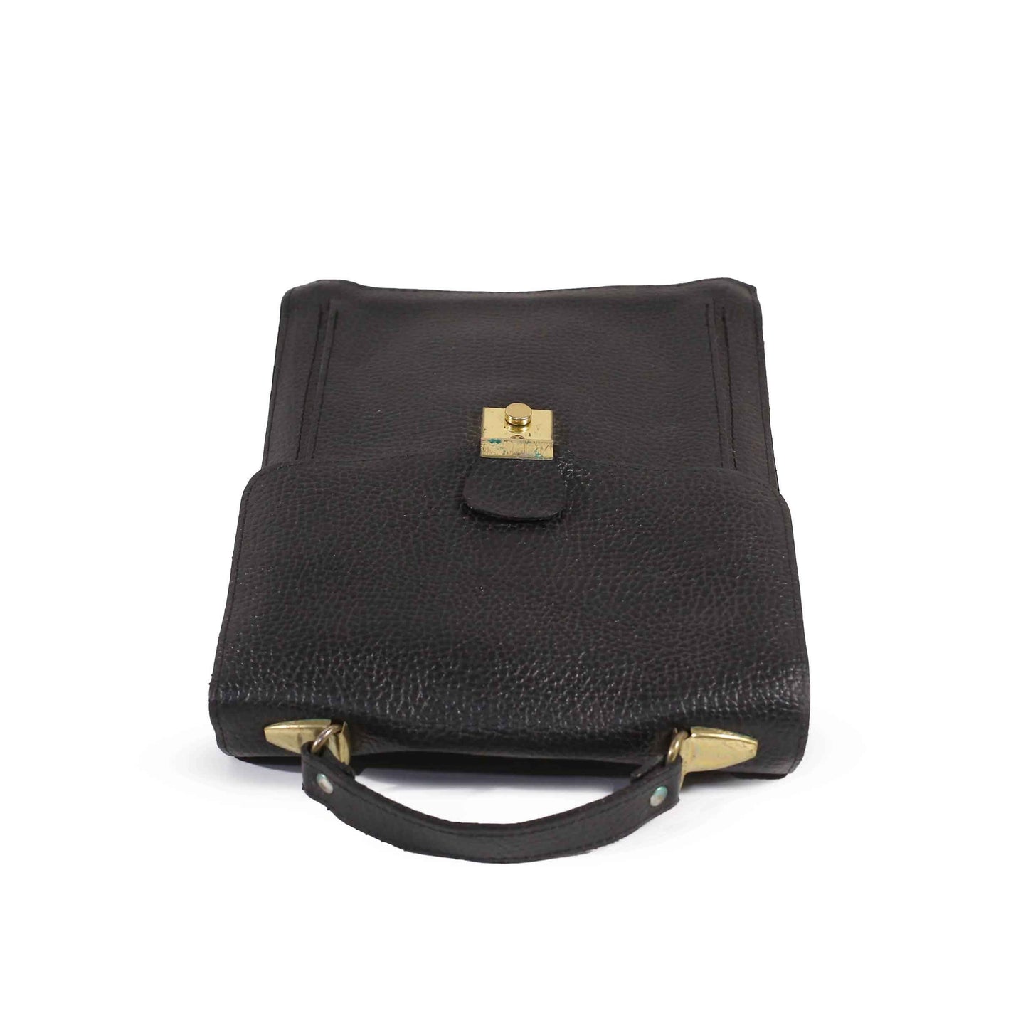 CLASSIC BLACK TOP HANDLE BAG