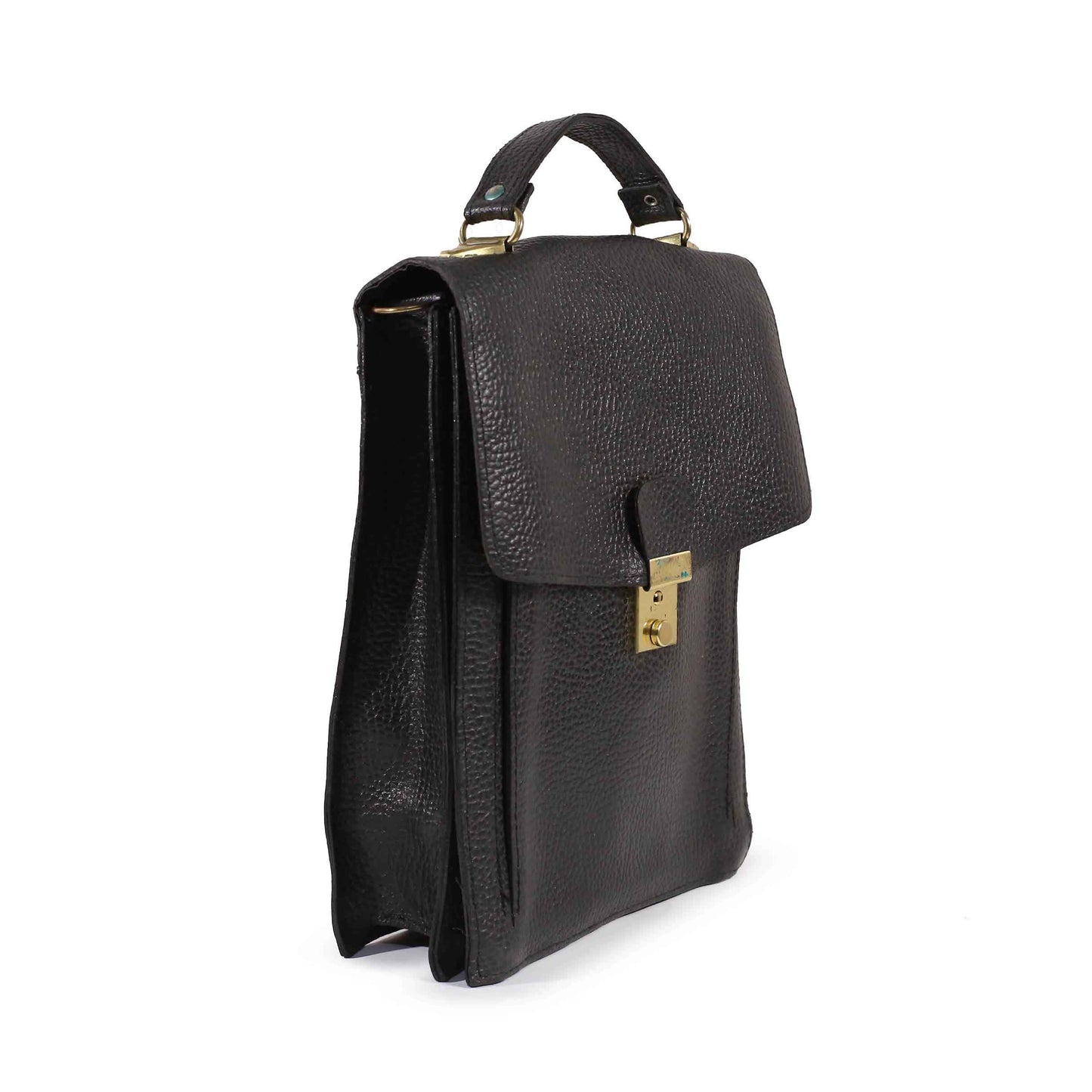 CLASSIC BLACK TOP HANDLE BAG