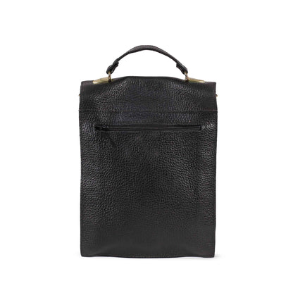 CLASSIC BLACK TOP HANDLE BAG