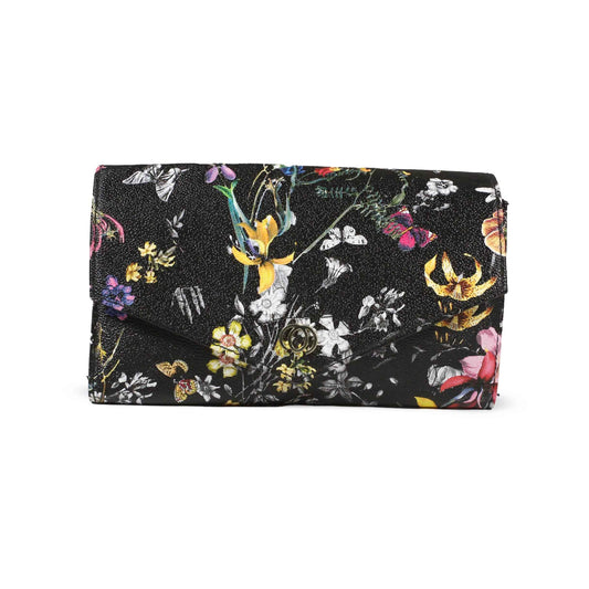 Floral Print Women Clutch