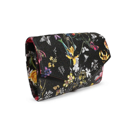 Floral Print Women Clutch