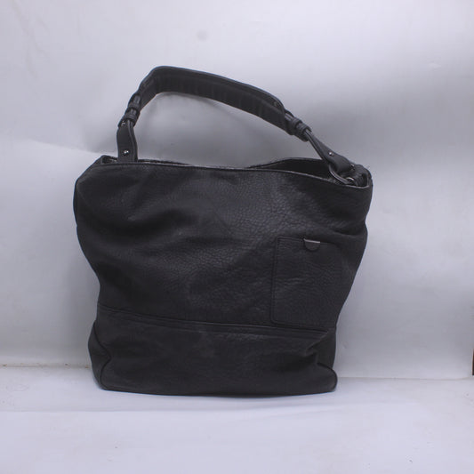 Black Leather Women  Handbag