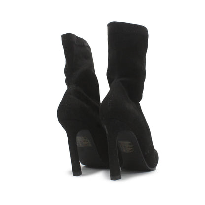 Boohoo Flared Heel Boot