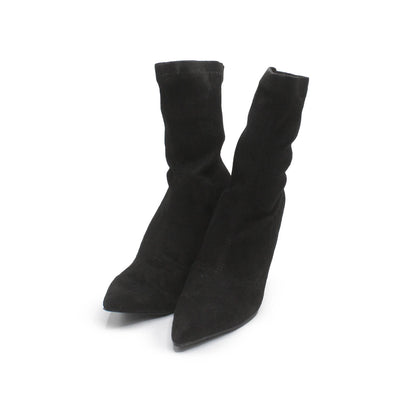 Boohoo Flared Heel Boot