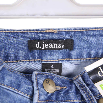 D.JEANS HIGH WAISTED CUFFED JEANS