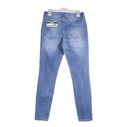 D.JEANS HIGH WAISTED CUFFED JEANS