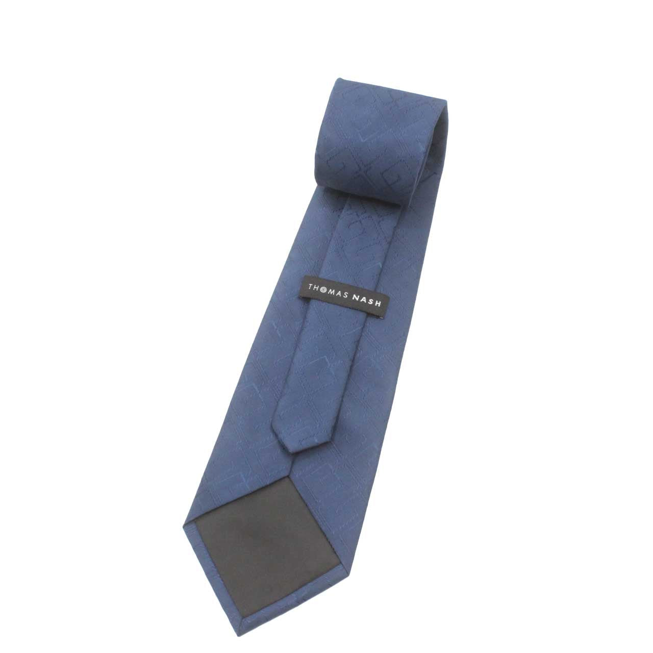 Thomas Nash Mens Blue Tie