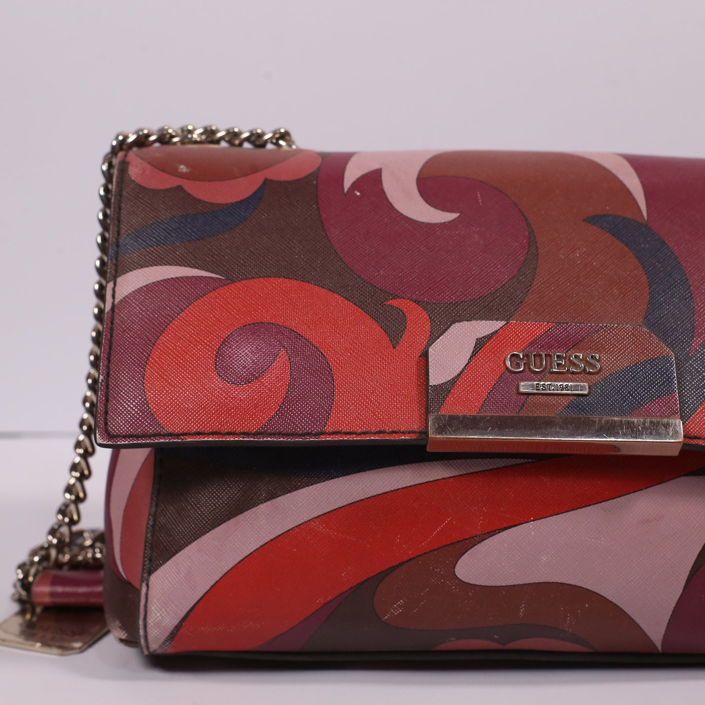 GUESS Dinah Paisley Shoulder Bag