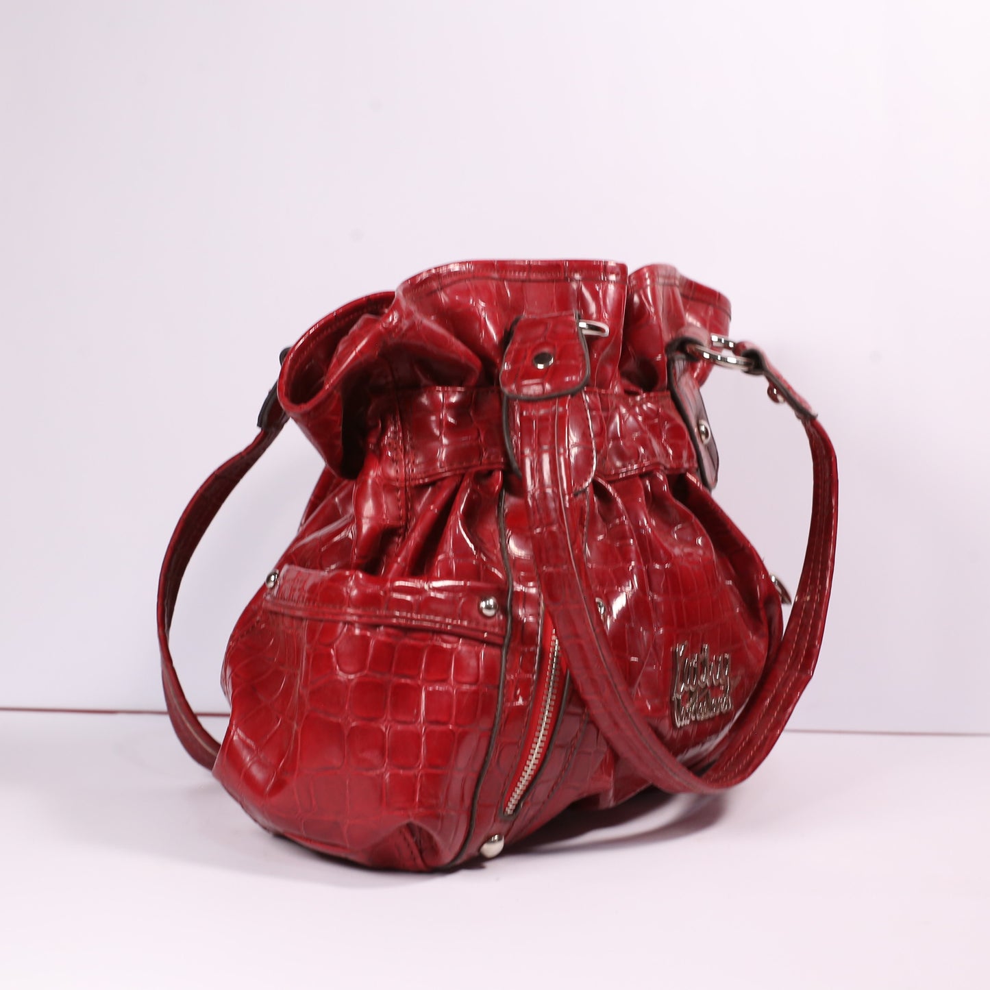 Kathy Van Zeeland Red Women Bag