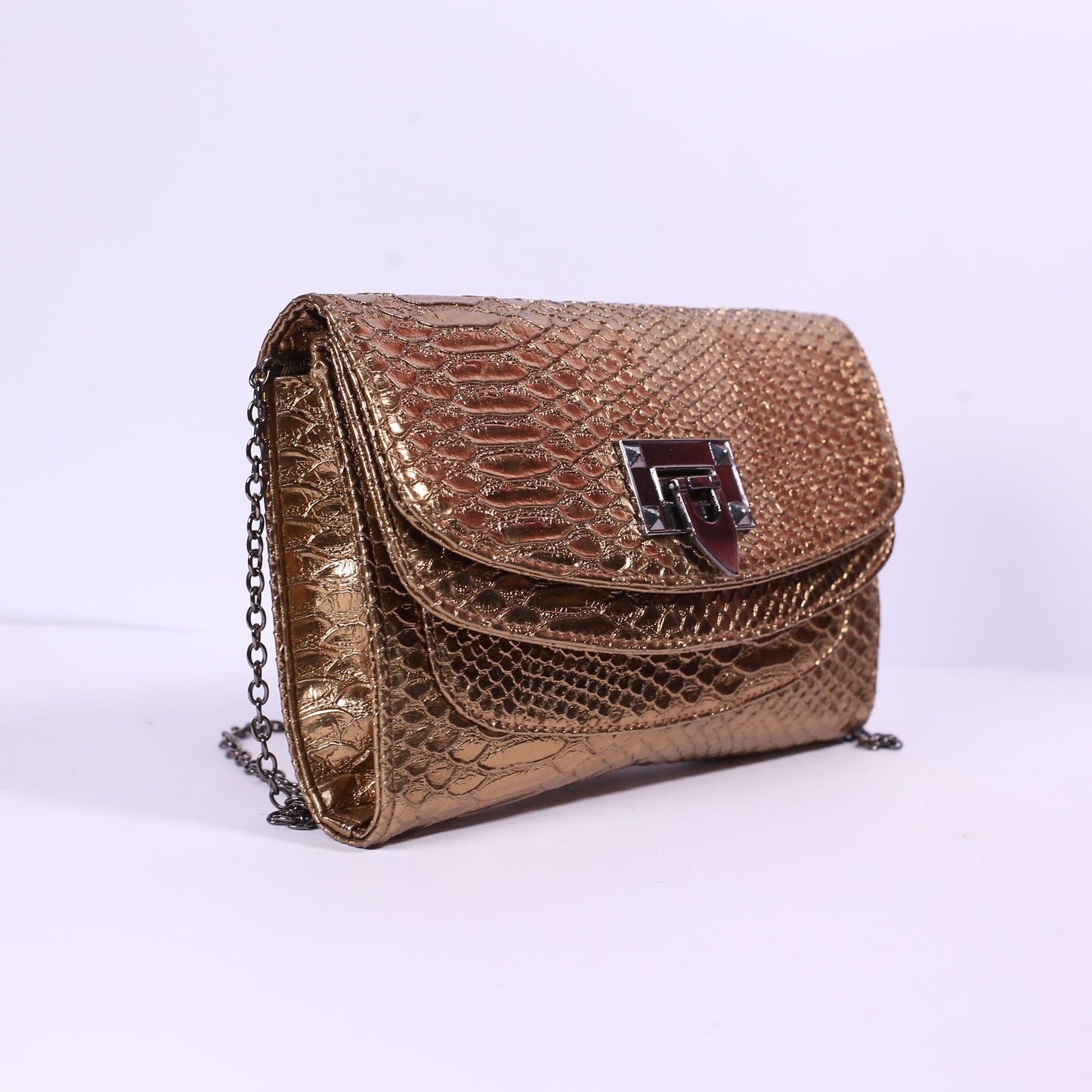 MMS Golden Women Bag