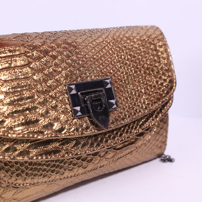 MMS Golden Women Bag