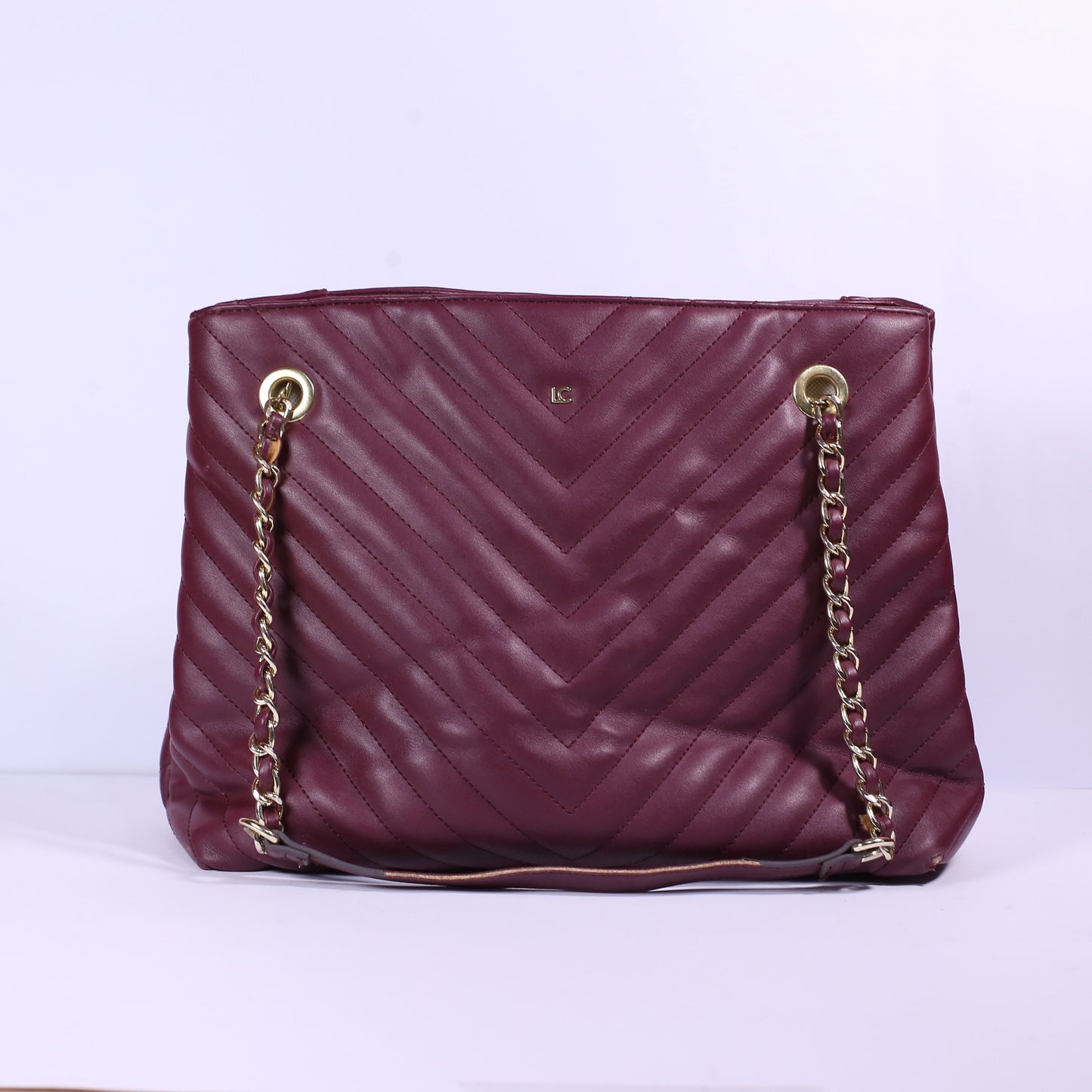 LC Purple Women Bag